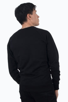 Raglan Crewneck - Black