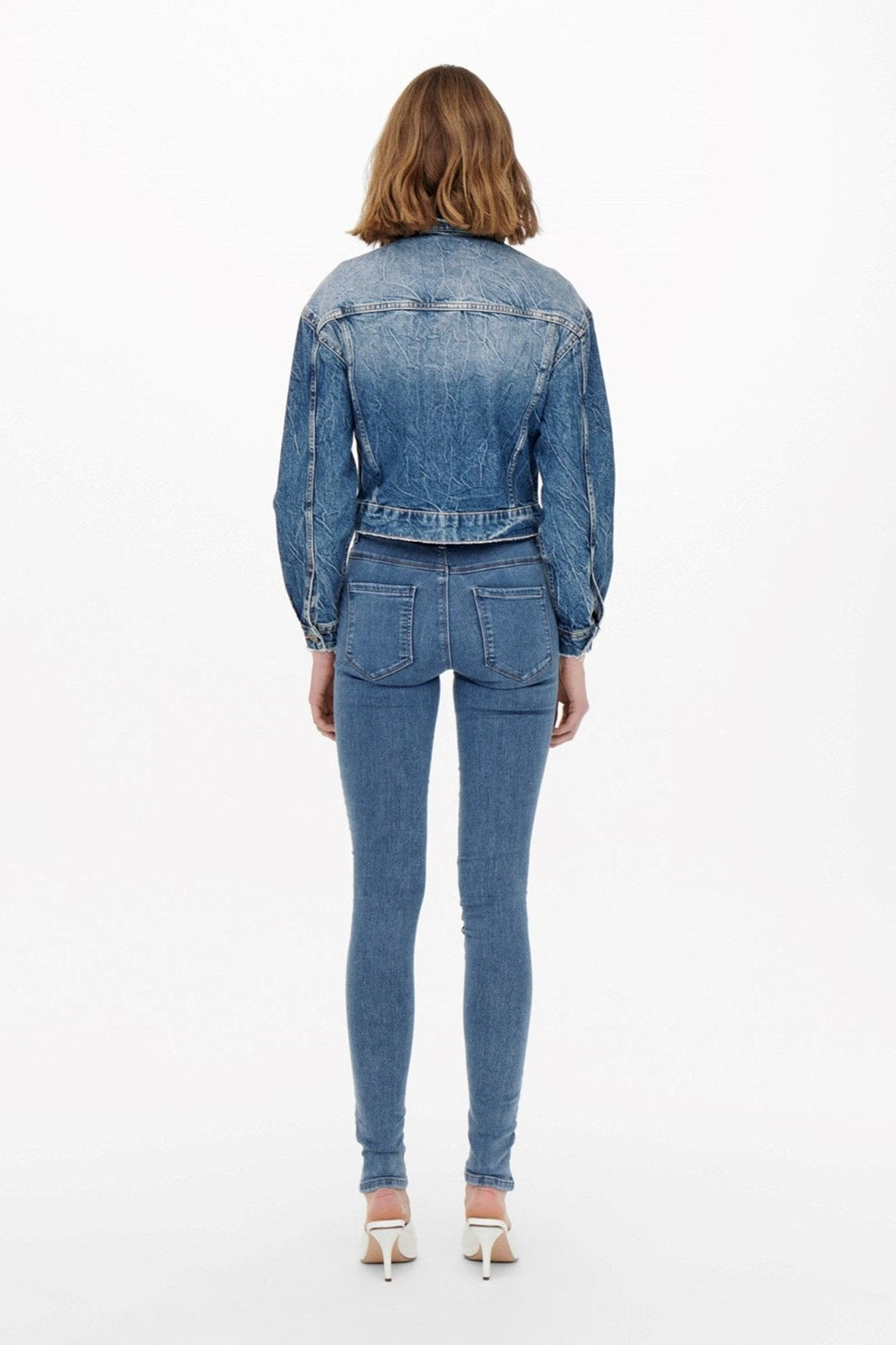 Βροχή Skinny Fit Jeans - Denim Blue