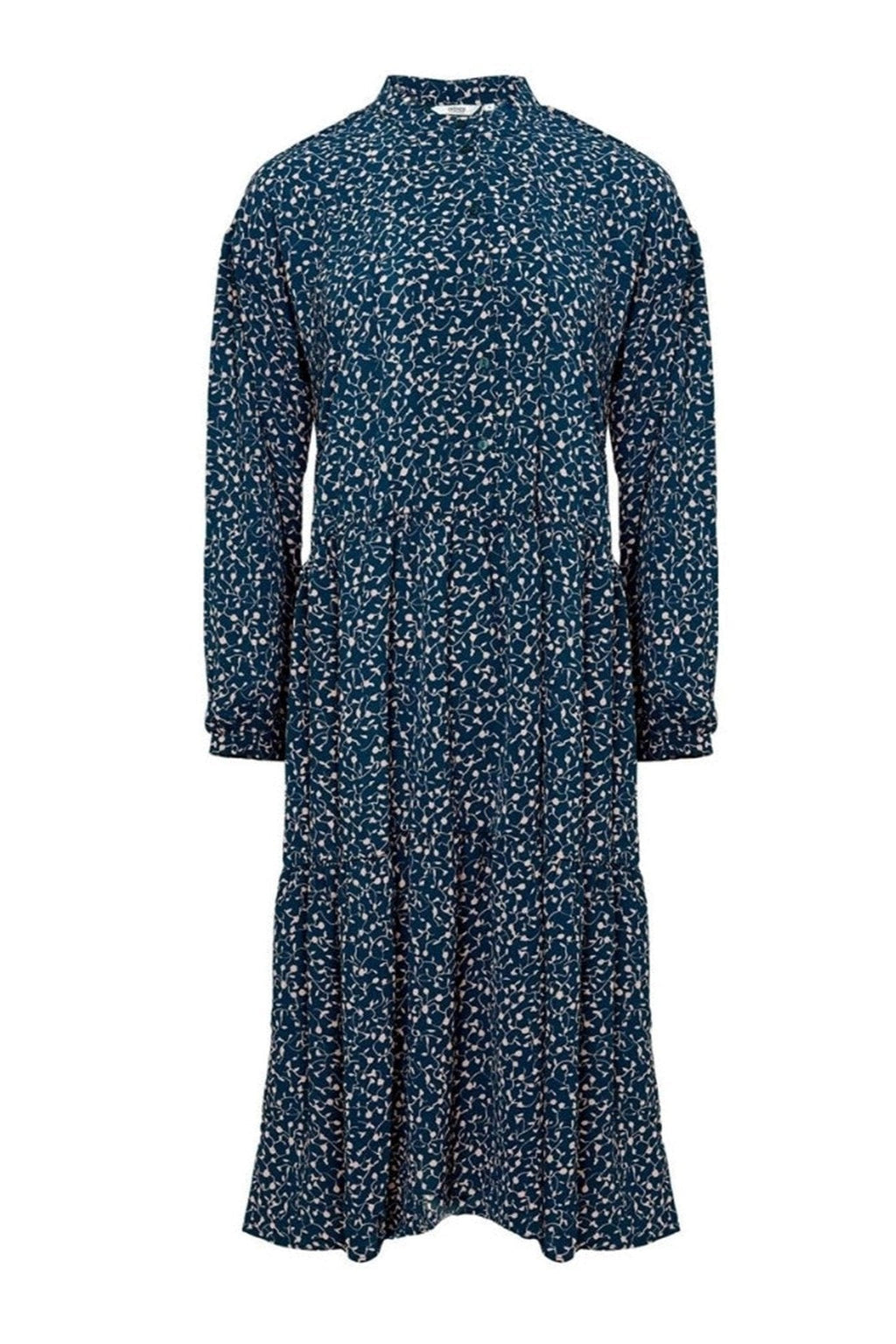 Sara long-sleeved dress - Green