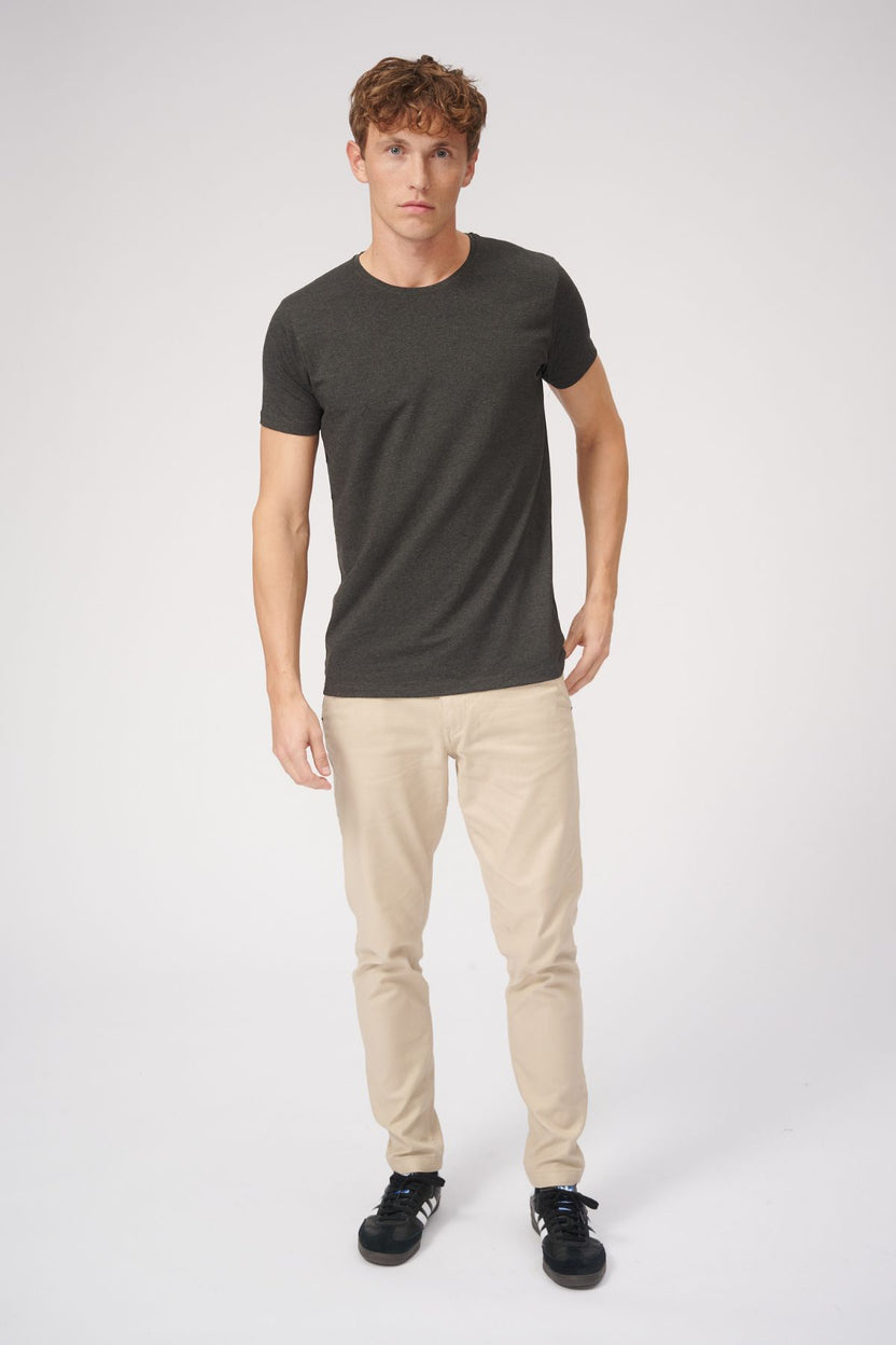 Οργανικός Basic T -shirt - σκούρο γκρι