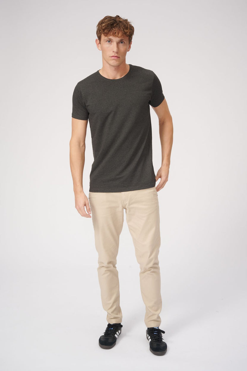 Organic Basic T-shirt - Dark Grey