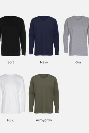 Basic Long Sleeve T -Shirt - Package Deal (7 τεμ.)