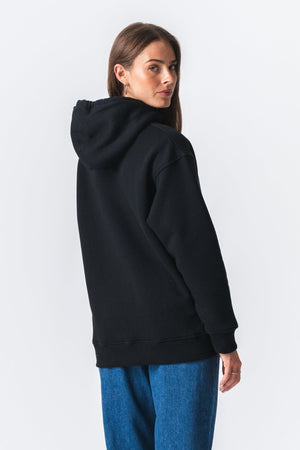 Stella Oversized Hoodie - Black