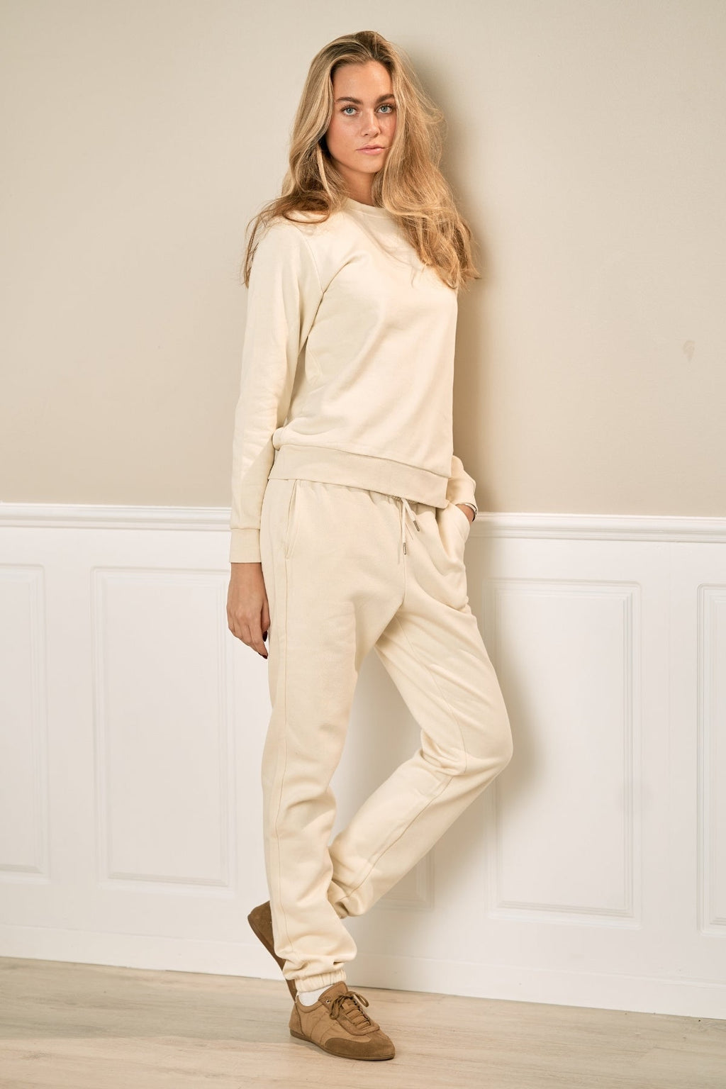 Basic Sweatpants - Light Beige