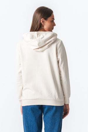 Basic Hoodie ιδρώτα - ελαφρύ μπεζ