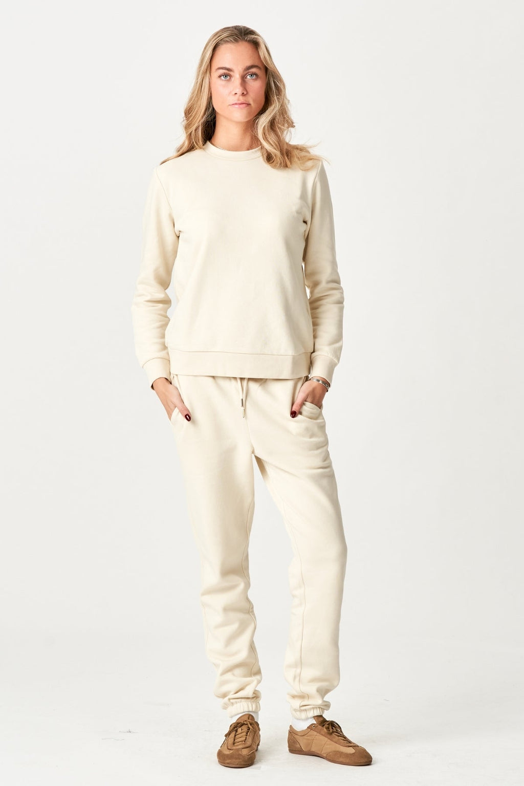 Basic Sweatpants - Light Beige