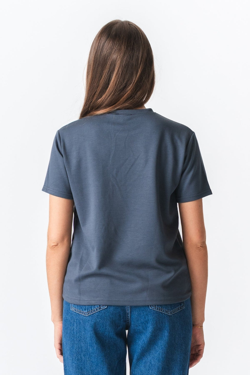 Leah Loose T -shirt - Γκρι