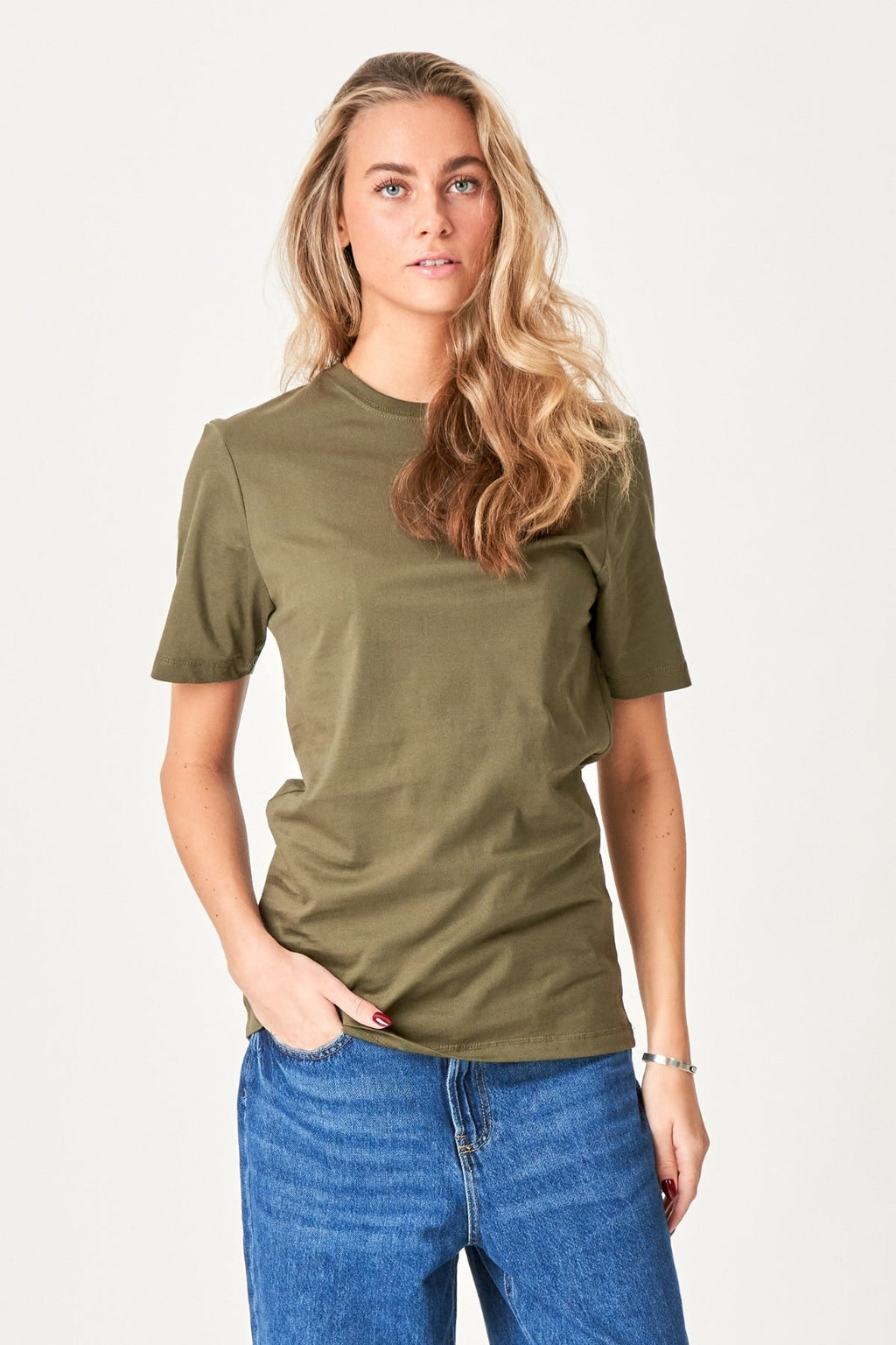 Boyfriend Tee - Army Green