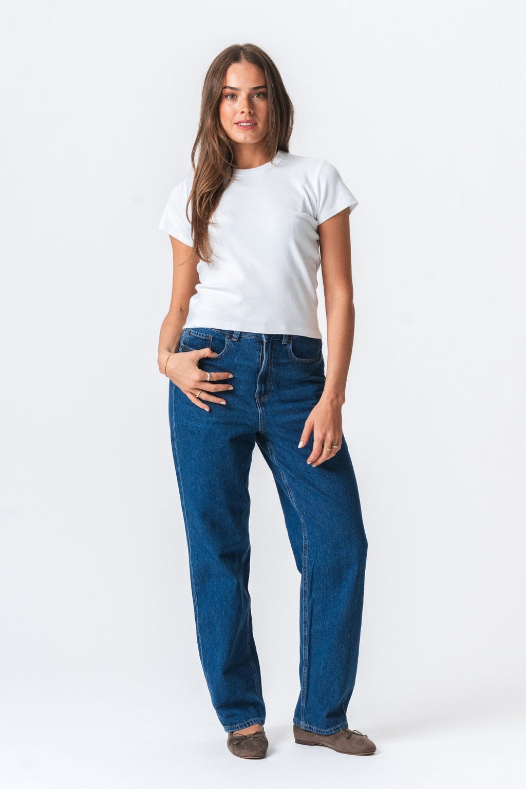 Emily Short T -Shirt - Λευκό