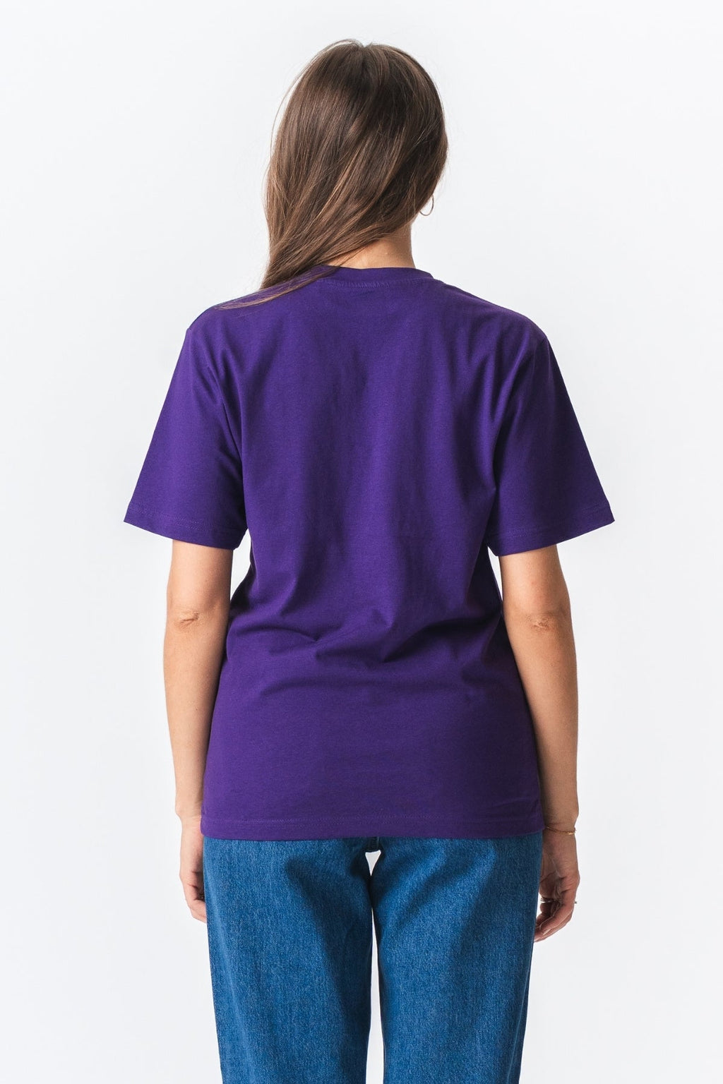 Oversized t-shirt - Violet