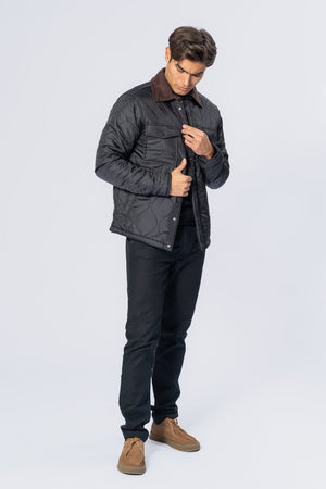 Quilted Jacket - Black