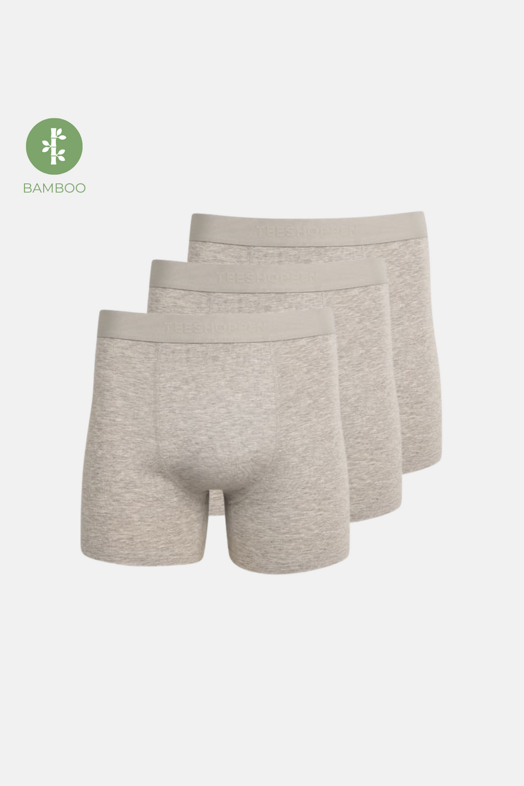 Performance Trunks Bamboo 3 -Pack - Grey Melange