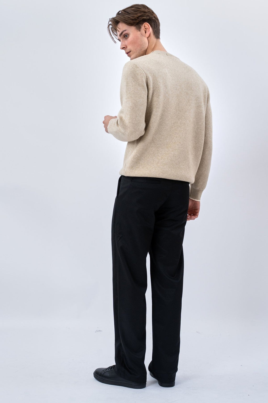 Πουλόβερ Crewneck - Μπεζ