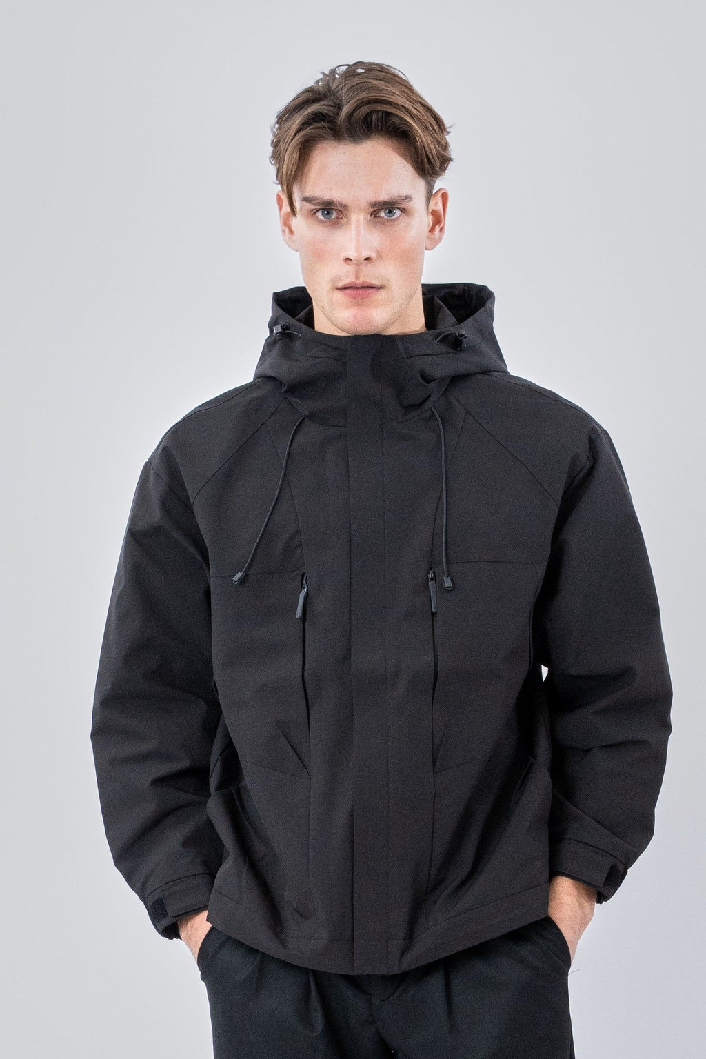 Asher Short Jacket - Black