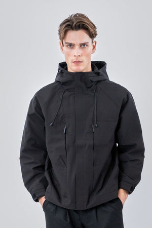 Asher Short Jacket - Black