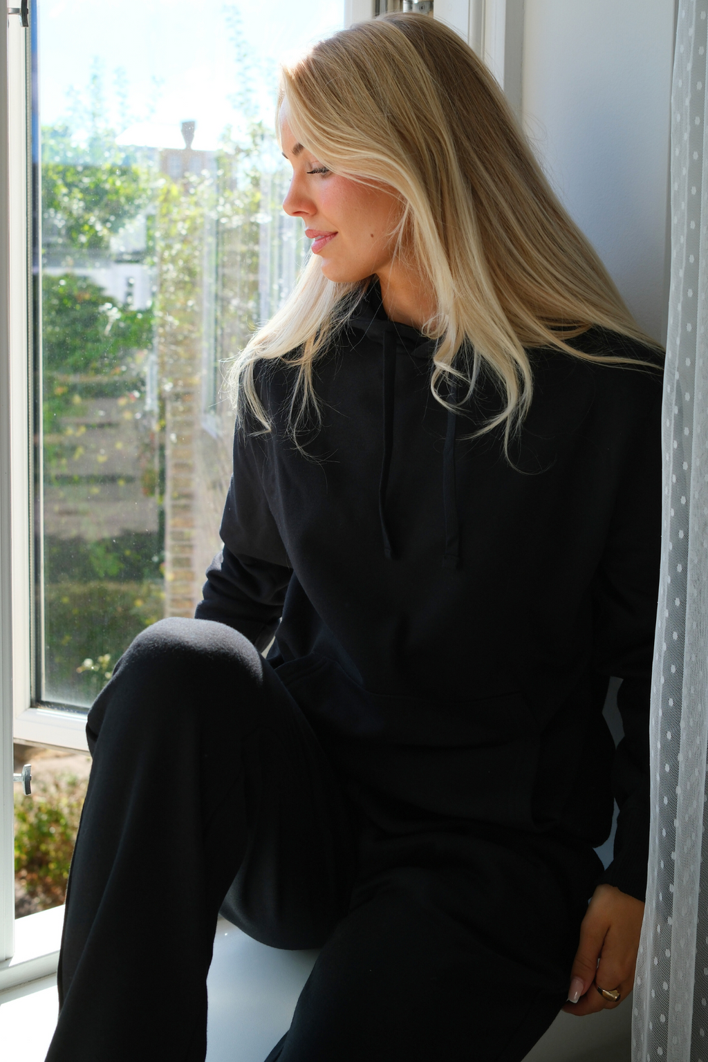 Essential Sweatpants - Μαύρο