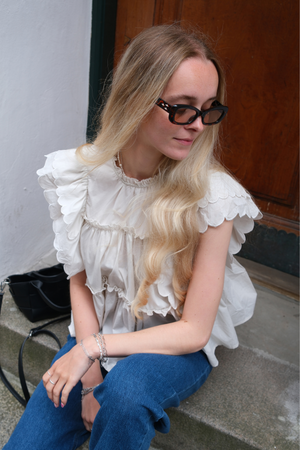 Hope Top - White Sand