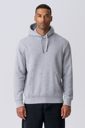 Essential Hoodie - Grey Melange