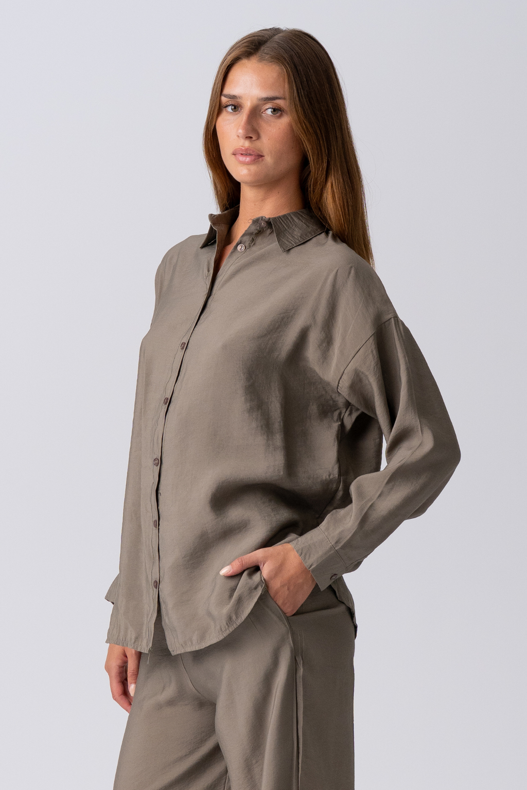 Mia Shirt - Khaki