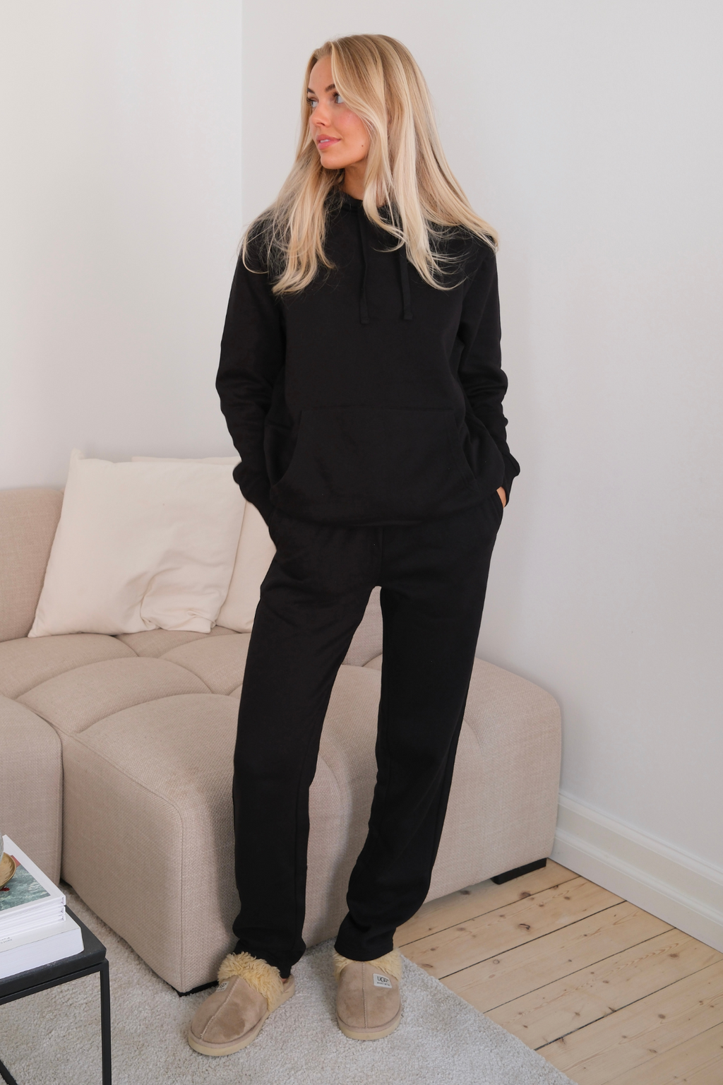 Essential Sweatpants - Μαύρο