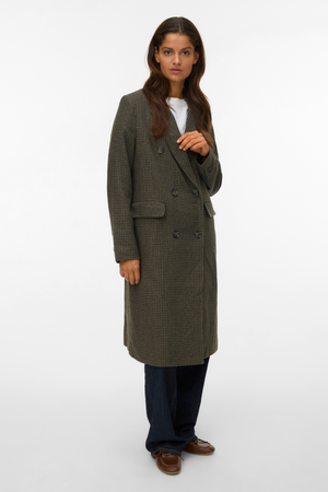 Bristol Long Coat - Grape Leaf