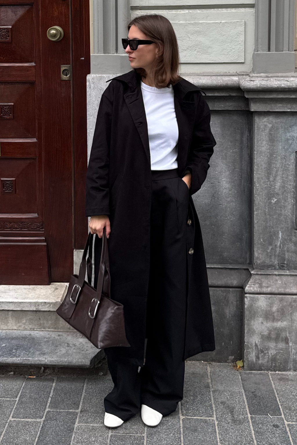 Carla Trenchcoat - Μαύρο