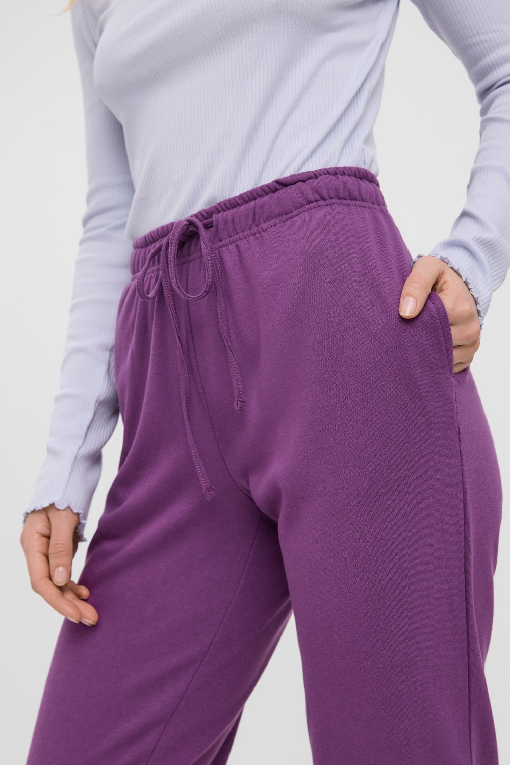 Chicago Sweat Pants - Purple
