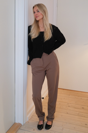 Βιρτζίνια Knit Cardigan - Μαύρο