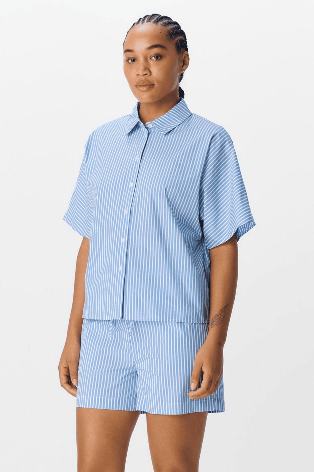 Tutta 2/4 LO Shirt - Cornflower Blue