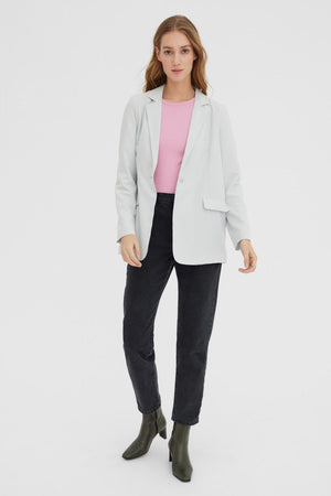 Zelda Blazer - Gray Glacier