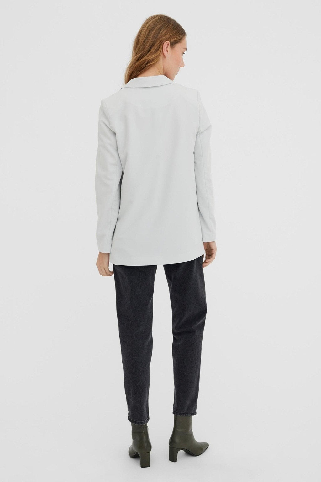 Zelda Blazer - Gray Glacier