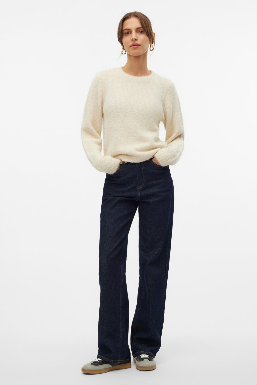 Novah O-Neck Pullover - Birch