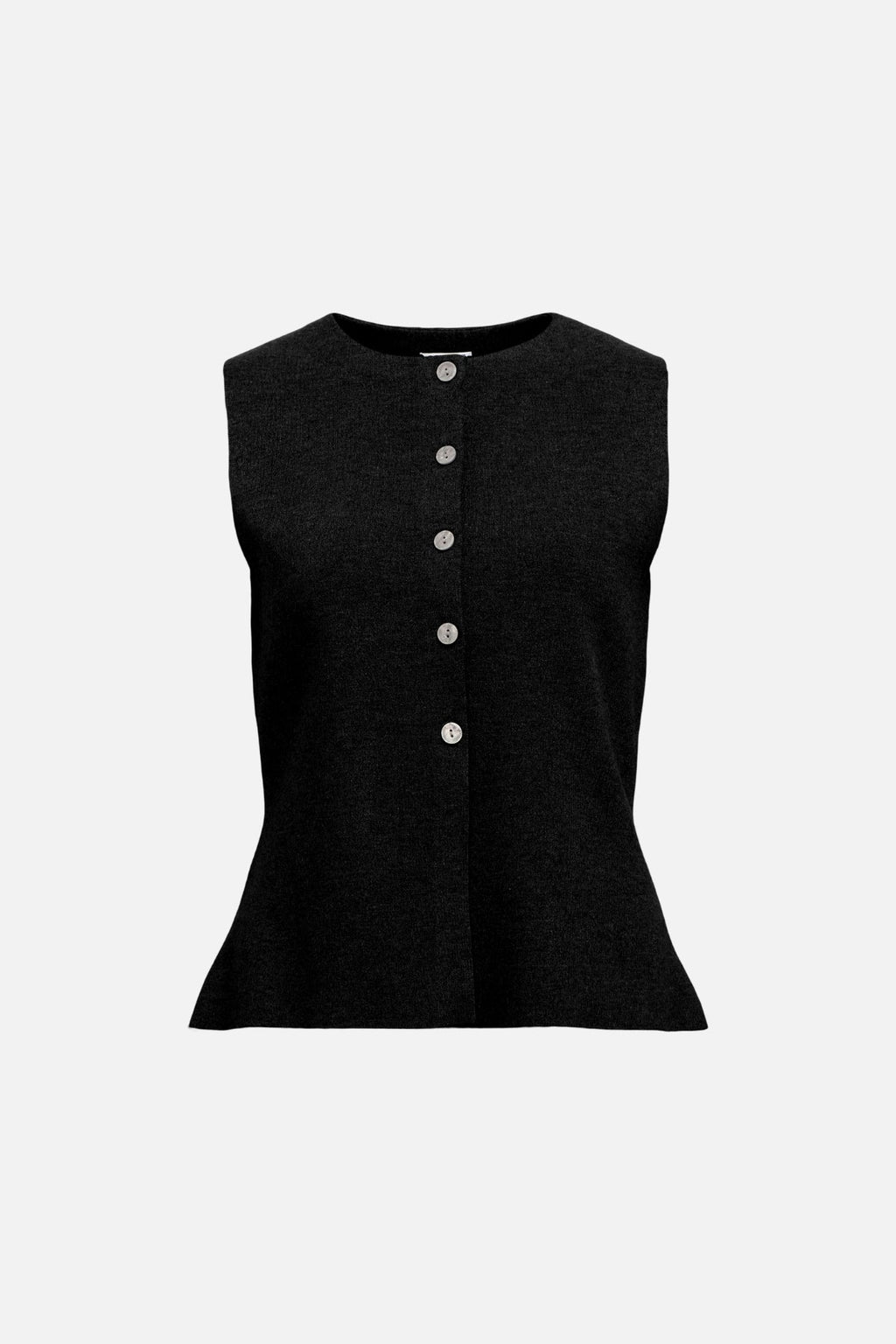 Reynard Knit Vest - Μαύρο