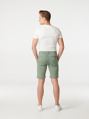 Chino Shorts - Olive - TeeShoppen - Grøn