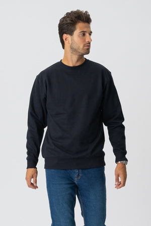 Basic Crewneck - Μαύρο