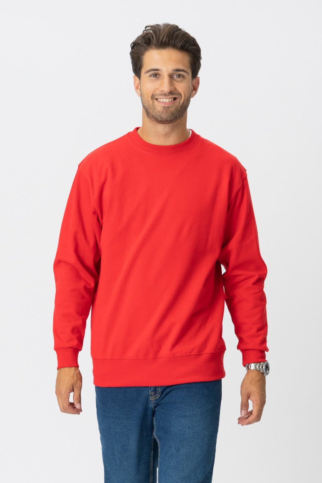 Basic Crewneck - Κόκκινο της Δανίας