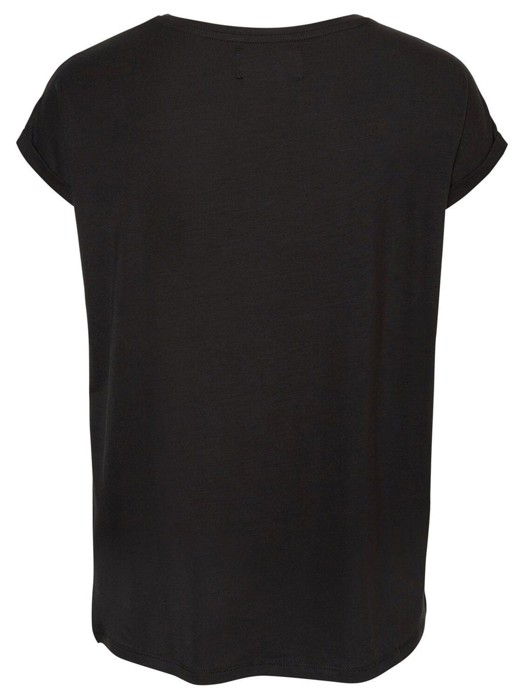 Basic Μαλακό μπλουζάκι - μαύρο