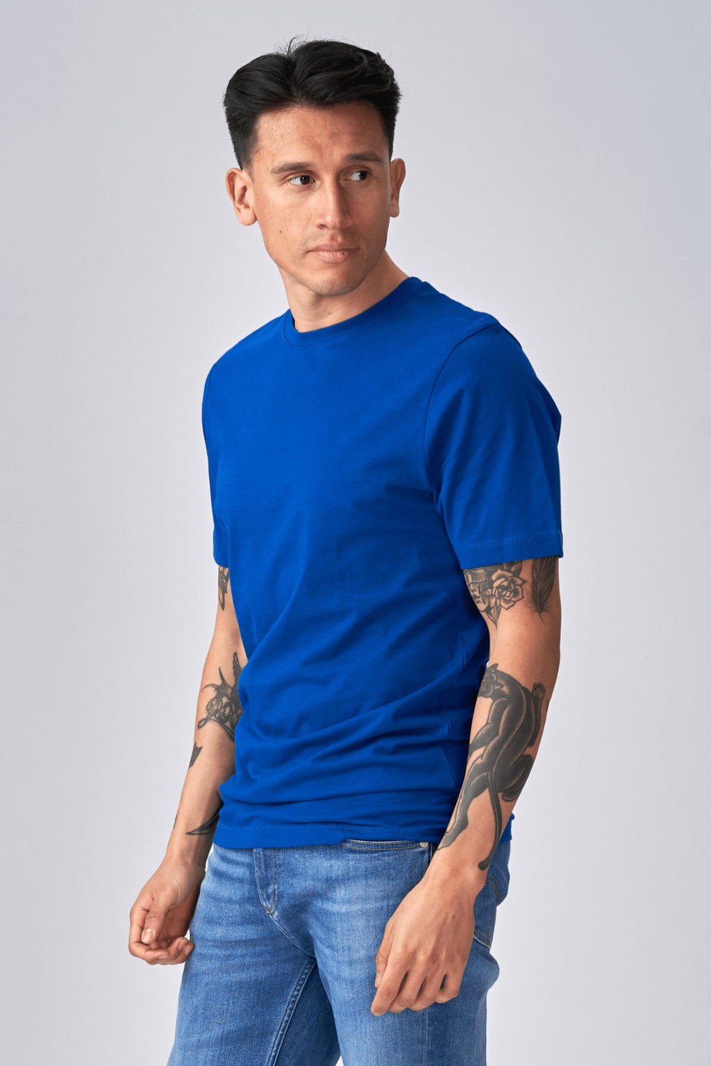 Basic T -shirt - Σουηδικό μπλε