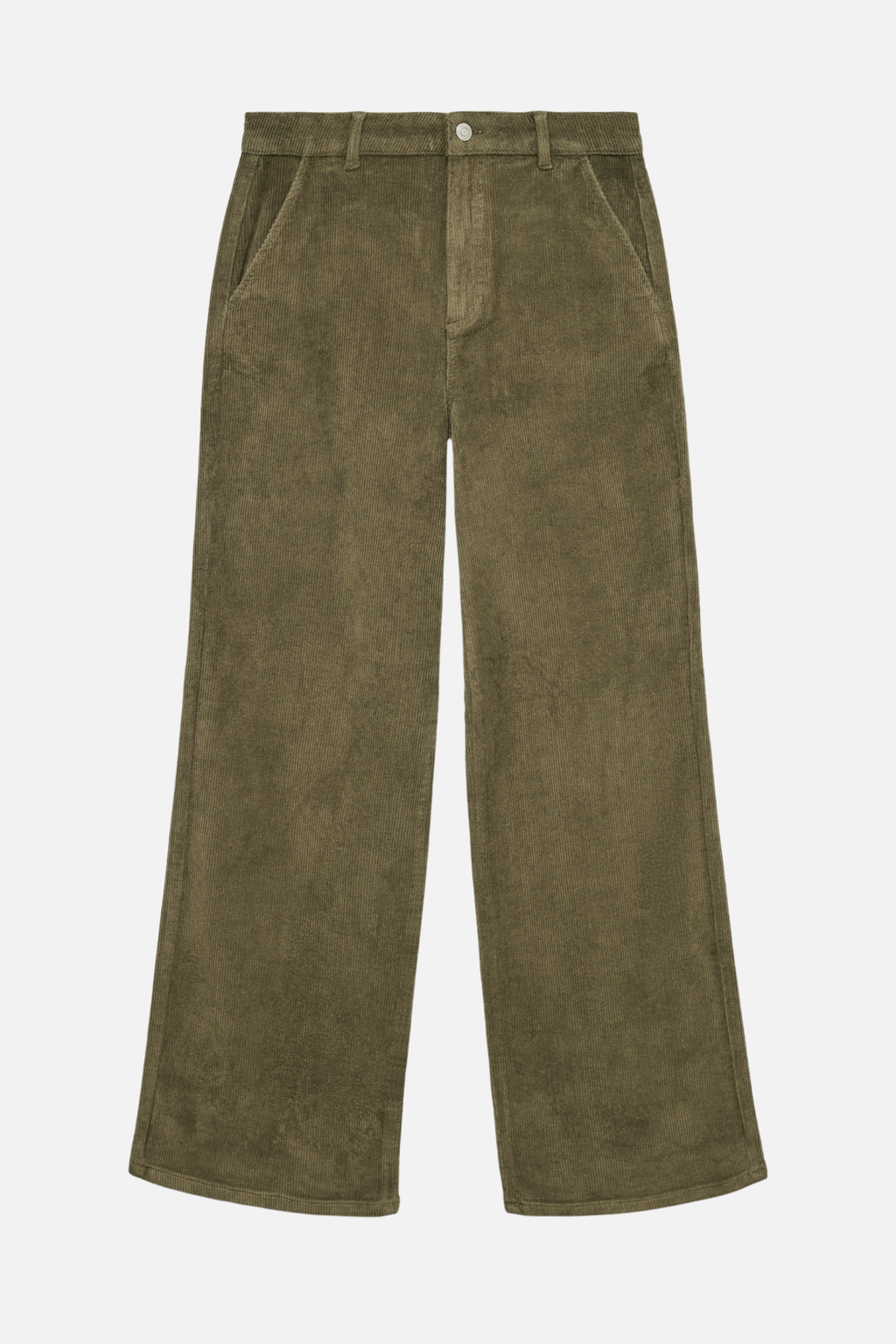 Margot ευρύ corduroy Pants - Φύλλο σταφυλιών