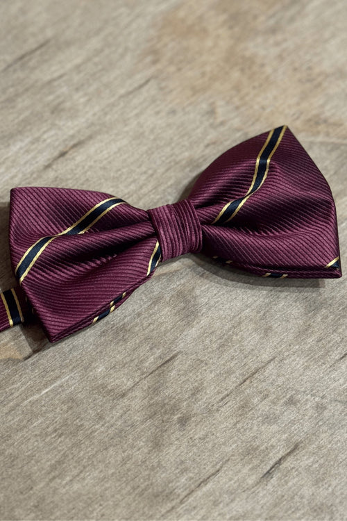 Bowtie - Red/Black/Gold - TeeShoppen Group™