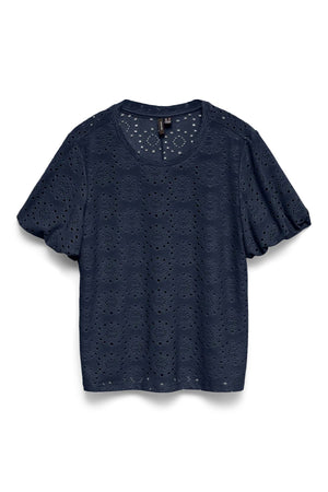 Μπλουζάκι Tassa Balloon Sleeve - Navy Blazer