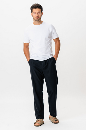 Linen Pants - Black