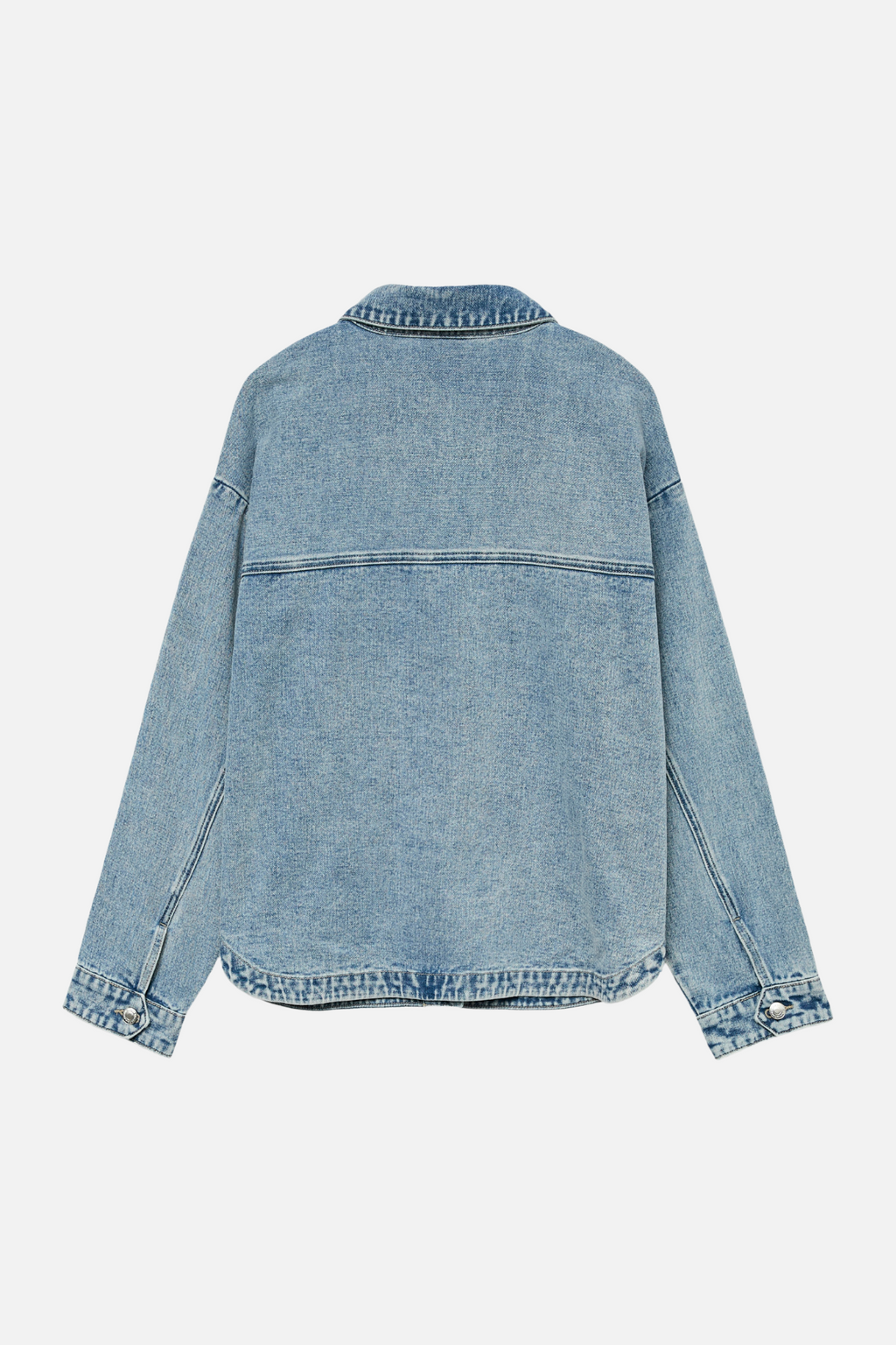 Jamie Denim Shacket - ανοιχτό μπλε denim