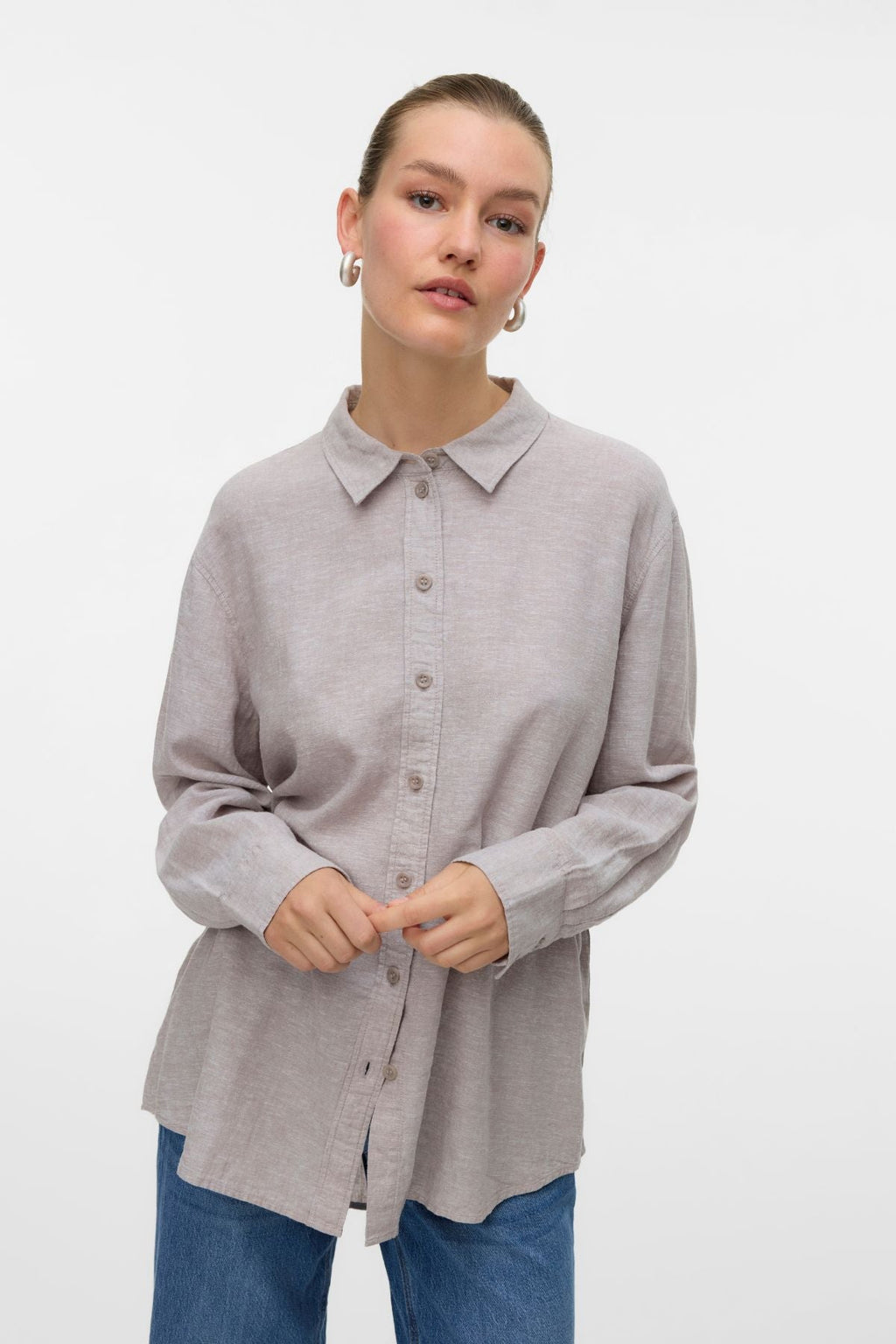 Linn Shirt - Moon Rock Melange