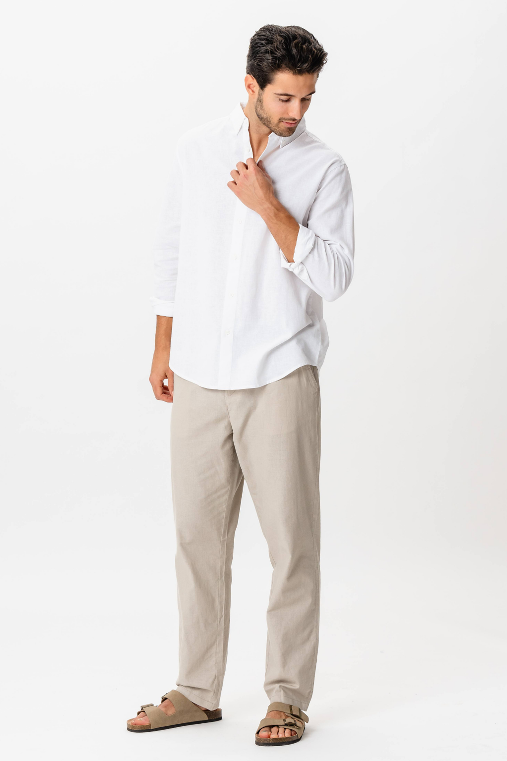 Linen Shirt - White
