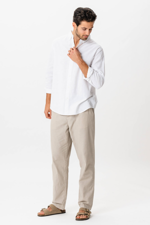Linen Shirt - White
