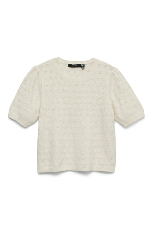 Πουλόβερ Doffy Stitch O-Neck - Birch Melange