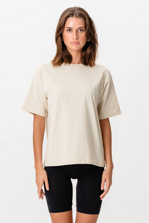 Boxfit T-shirt - Beige
