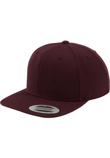 Classic Snapback - Maroon/Maroon