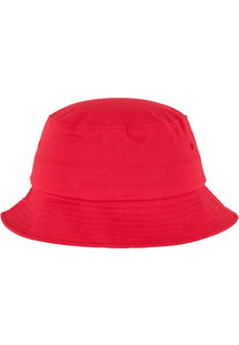 Cotton Twill Bucket Hat - Red